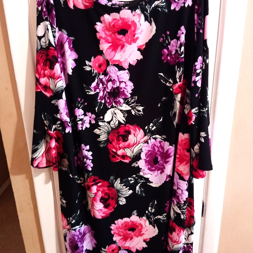 Moving-make offer! NWT Roz & Ali Shift Dress 2X